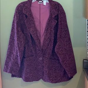 Envision Avenue Corduroy Dress Jacket Blazer